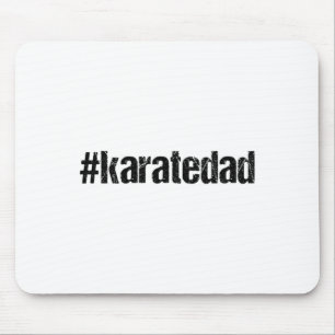 Karatedad Lustiger Karate-Vater T-Shirt Mousepad
