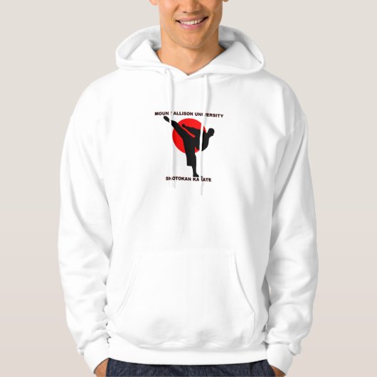 KarateDojo Kun Hoodie BergAllison Shotokan (Vorderseite)