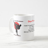 KarateDojo Kun Tasse BergAllison Shotokan (Vorderseite Links)