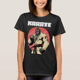 Karateka Karate Gorilla T-Shirt
