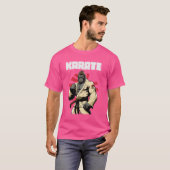 Karateka und Karate Gorilla T-Shirt (Vorne ganz)