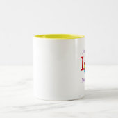 KarateKat Frieden-undLiebe Tasse (Mittel)
