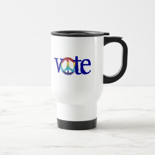 Karatekat-Grafik"Abstimmungs" Tasse (Rechts)