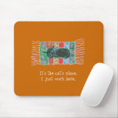 Karatekat-Grafik"Nickerchen" mousepad (Mit Mouse)