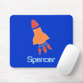 Karatekat-Rakete Identifikation mousepad (Mit Mouse)