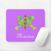 Karatekat-Schmetterling Identifikation mousepad (Mit Mouse)