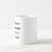 Karatengürtel grün, phantastisch kaffeetasse (Mittel)