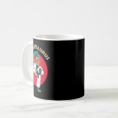 Karatesaurus Funny Karate Dinosaur Kaffeetasse (Vorderseite Links)