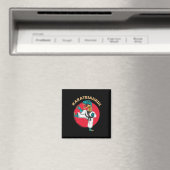 Karatesaurus Funny Karate Dinosaur Magnet (In Situ (Geschirrspüler))