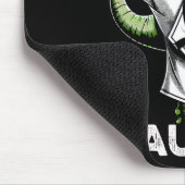 Karatesaurus T-Rex Karate Dino Lustiger Dinosaurie Mousepad (Ecke)
