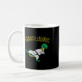 Karatesaurus Trex Karate Lustiger Dinosaurier Mart Kaffeetasse (Links)