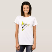 Karatestern cafepress T-Shirt (Vorne ganz)