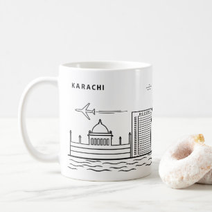 KARATSCHI-LINIE KUNST KAFFEETASSE