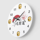 Karattakuhr Große Wanduhr (Winkel)