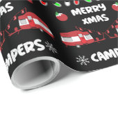 Karavan Weihnachtsdekor Wrapping Paper Geschenkpapier (Rolleneckpunkt)