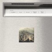 Karawana, armenische Kaufleute, Transkaukasien, Pl Magnet (In Situ (Geschirrspüler))