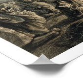 Karawana, armenische Kaufleute, Transkaukasien, Pl Poster (Ecke)