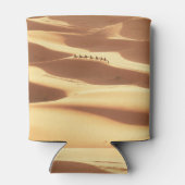 Karawane in der Wüste Sahara Dosenkühler (Rückseite)