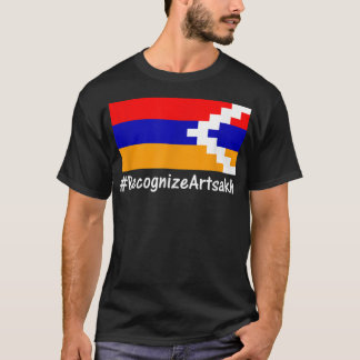 Karbakh Armenia Artsakh Flagge #Erkennen T-Shirt