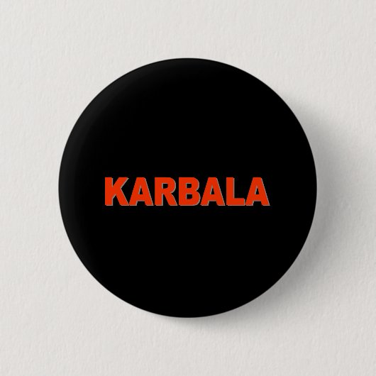 Karbala Button (Vorderseite)