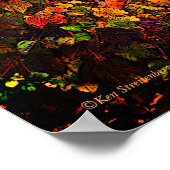 KARCHENBRICK-EINGANG, FALL FOLIAGE, GARTEN ÜBER POSTER (Ecke)