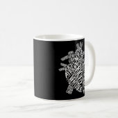 Kardiale Kardiologie Kaffeetasse (VorderseiteRechts)