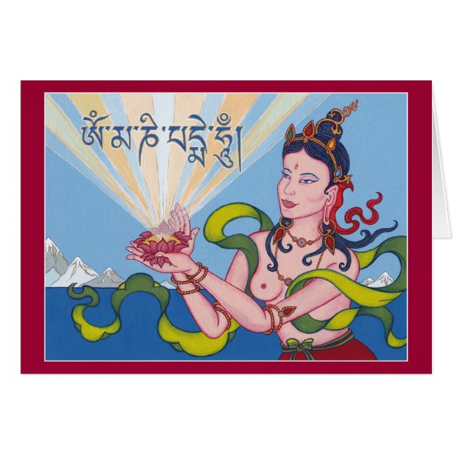 KARDIEREN Sie anbietengöttin (Dakini) - mit (Vorderseite (Horizontal))