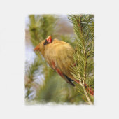 Kardinal 1A Fleecedecke (Vorderseite)