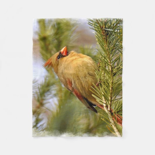 Kardinal 1A Fleecedecke (Vorderseite)