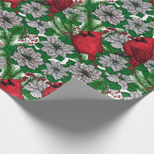 KARDINAL 2 GESCHENKPAPIER (Ecke)