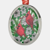 KARDINAL 2 ORNAMENT AUS METALL (Links)