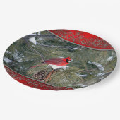 Kardinal 3097 Papierplatte Pappteller (Schrägansicht)