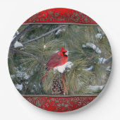 Kardinal 3097 Papierplatte Pappteller (Vorderseite)