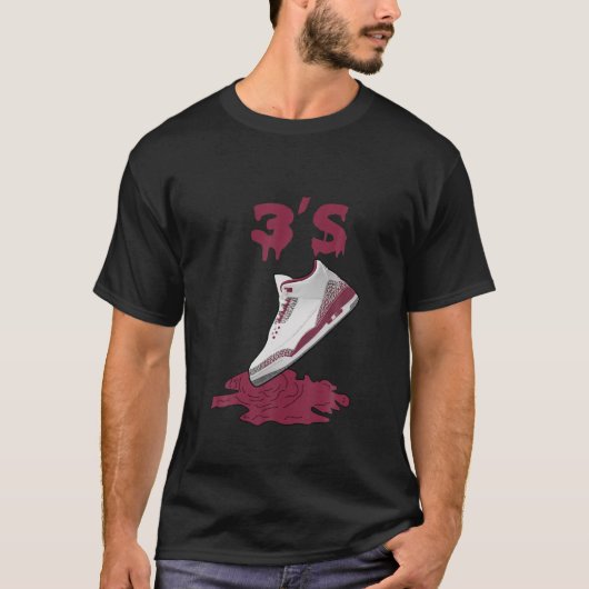 Kardinal 3S T-Shirt zum Matching Shoes Driving 3 C (Vorderseite)