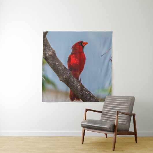 Kardinal 57 x 57 wandteppich (Beispiel)