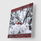 Kardinal 6216-Rahmenuhr Quadratische Wanduhr (Winkel)