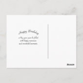 Kardinal 6239 Geburtstagskarte Postkarte (Rückseite)