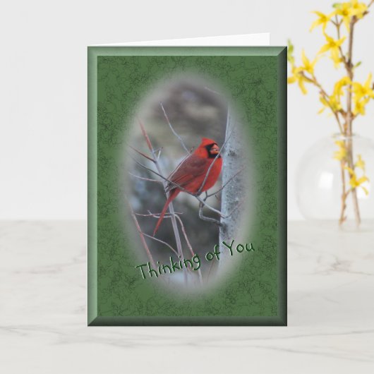 Kardinal 7532 Oval-Kies innen Karte (Gelbe Blume)