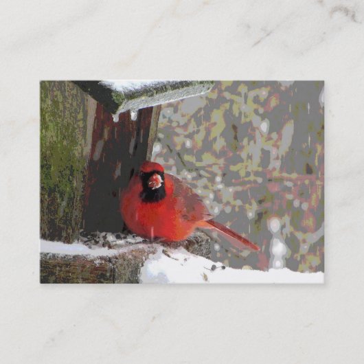 Kardinal an der ATC der Feeder Visitenkarte (Vorderseite)