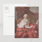 Kardinal Andre Hercule de Fleury Postkarte (Vorne/Hinten)