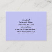 Kardinal ArtCard Visitenkarte (Rückseite)