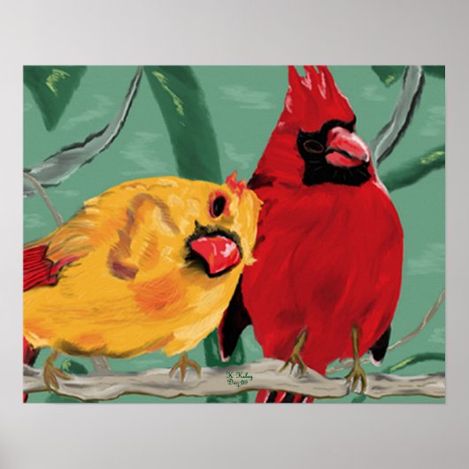 Kardinal Attraction Poster (Vorne)