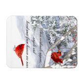 Kardinal aus dem Himmel Magnet (Horizontal)