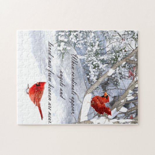 Kardinal aus dem Himmel   Puzzle (Horizontal)