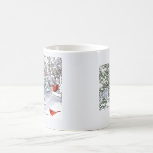 Kardinal aus der Tasse des Himmels (Mittel)