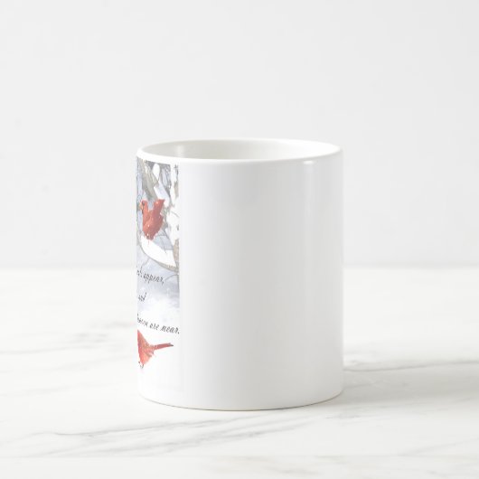 Kardinal aus der Tasse des Himmels (Mittel)