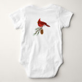 Kardinal BABY Strampler (Rückseite)