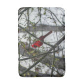 Kardinal Badematte (Vorderseite Vertikal)