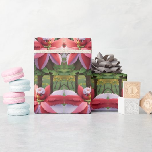 Kardinal Bee Christmas Geschenkpapier (Babyparty)