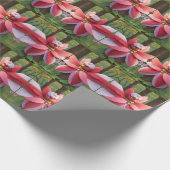 Kardinal Bee Christmas Geschenkpapier (Ecke)